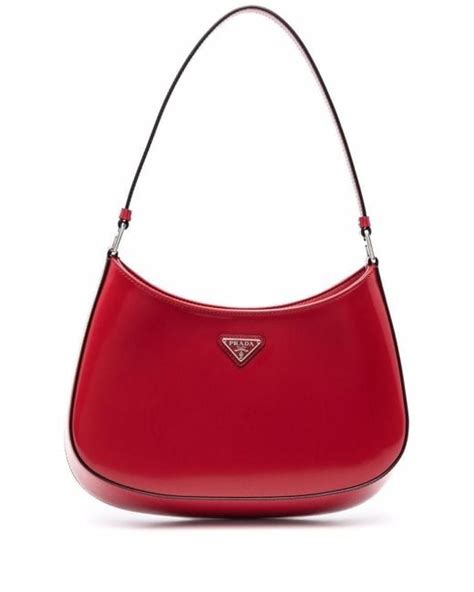 prada cleo bag red|prada cleo shoulder bag.